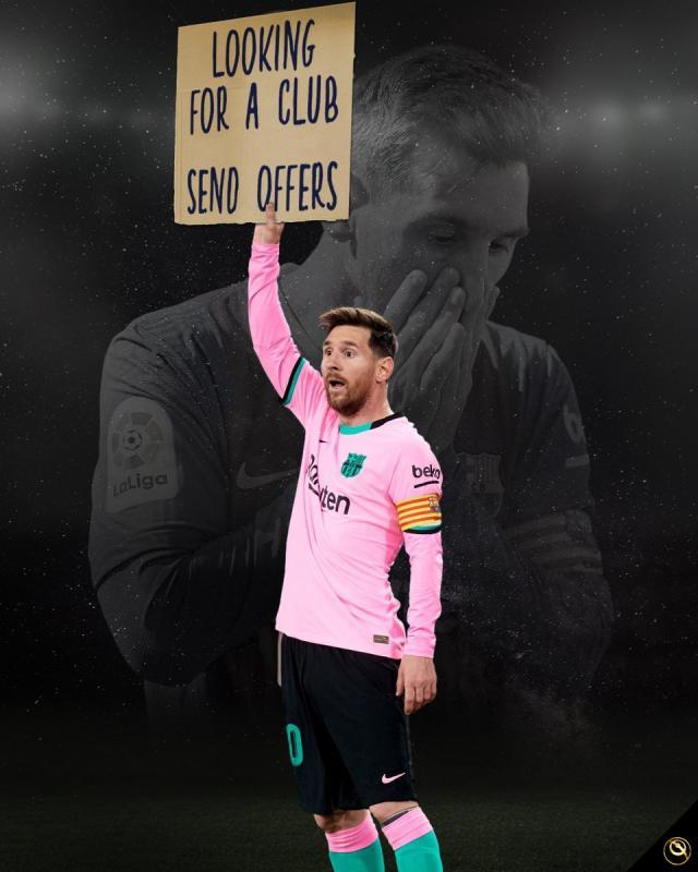 pg电子官网-与巴萨合同到期没下家？看网络咋开失业梅西玩笑！